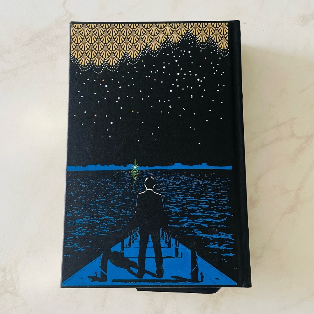 The Great Gatsby and Other Works Hardcover Leather-bound Book - Picture 4 of 7